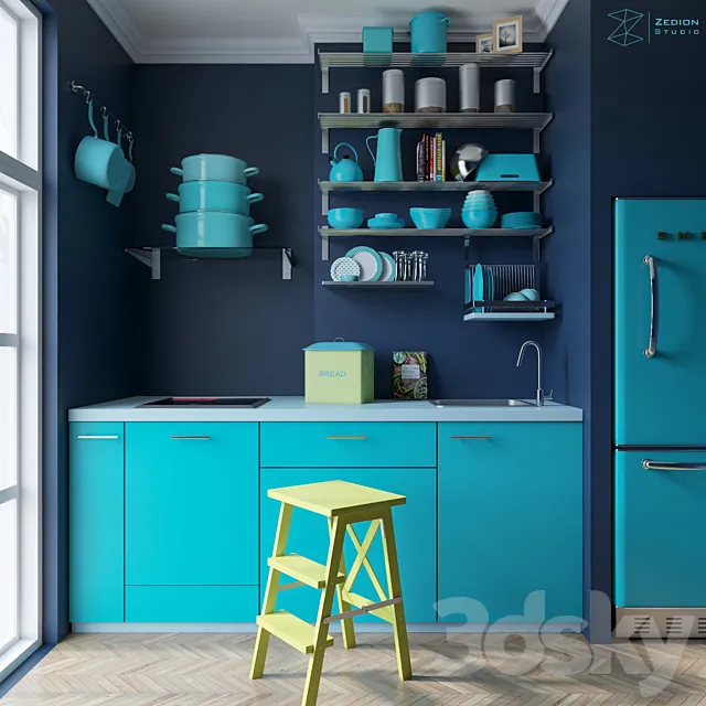 IKEA Kitchen 2016 3ds Max