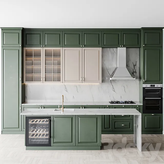 Ikea Kitchen Idea04 3ds Max