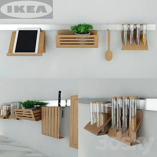 IKEA kitchen set Rimforsa 3DSMax File