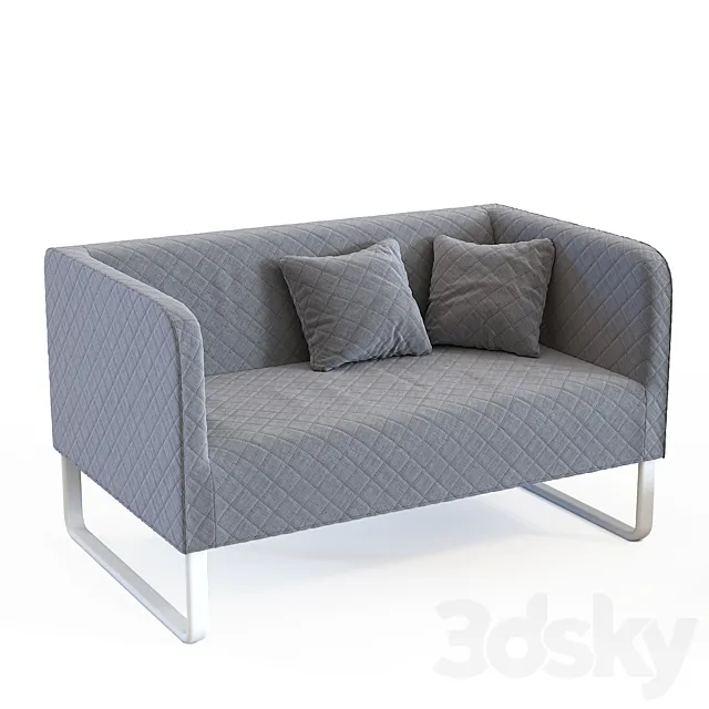 Ikea Knopparp sofa 3DS Max Model