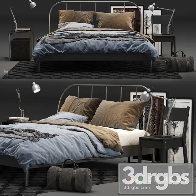 Ikea Kopardal Bed 3dsmax Download