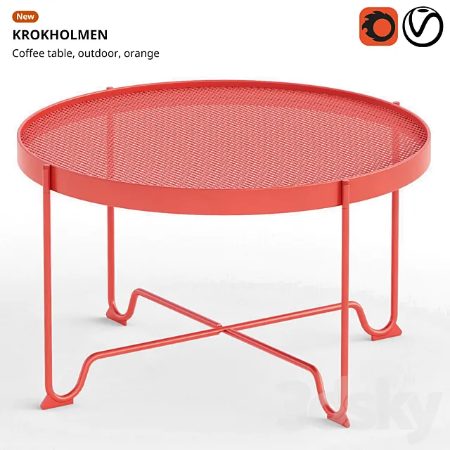 IKEA KROKHOLMEN 3ds Max