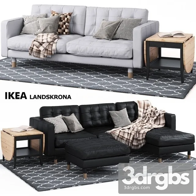 Ikea Landskrona  Sofa 3dsmax Download