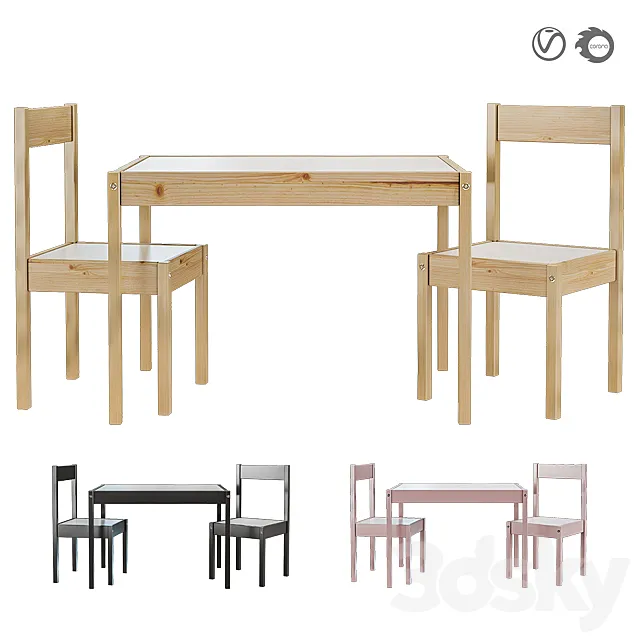 Ikea Lätt Lett 3ds Max