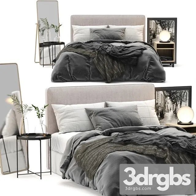 Ikea lauvik bed 2 3dsmax Download