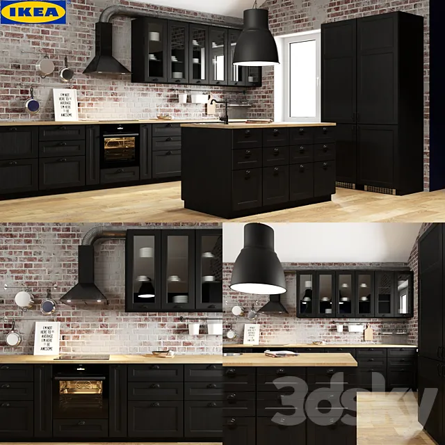 IKEA LAXARBY 3DS Max Model