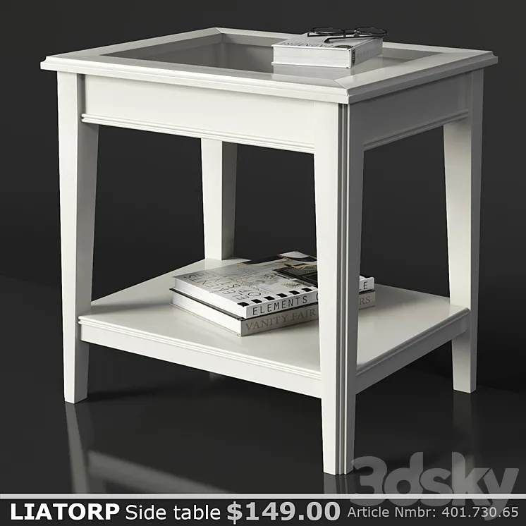 IKEA LIATORP Side table 3DS Max