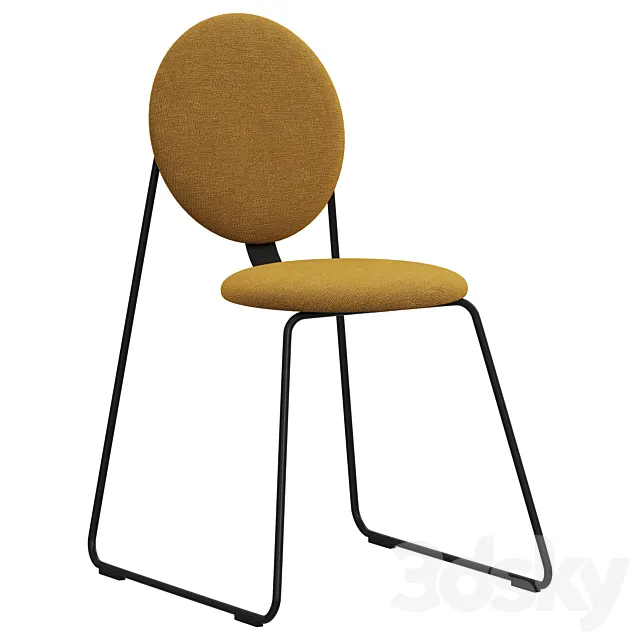 IKEA MANHULT chair 3DS Max Model