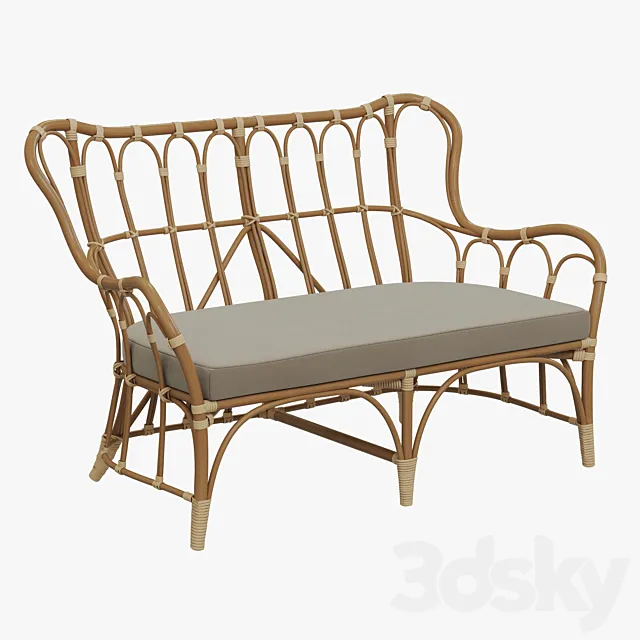 Ikea MASTHOLMEN Loveseat 3ds Max