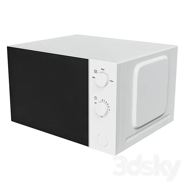 Ikea Microwave Oven 3dsMax Model