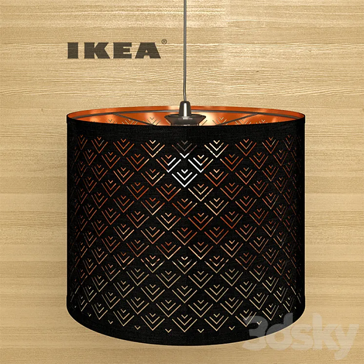 IKEA Nimoy Lampshade 3DS Max