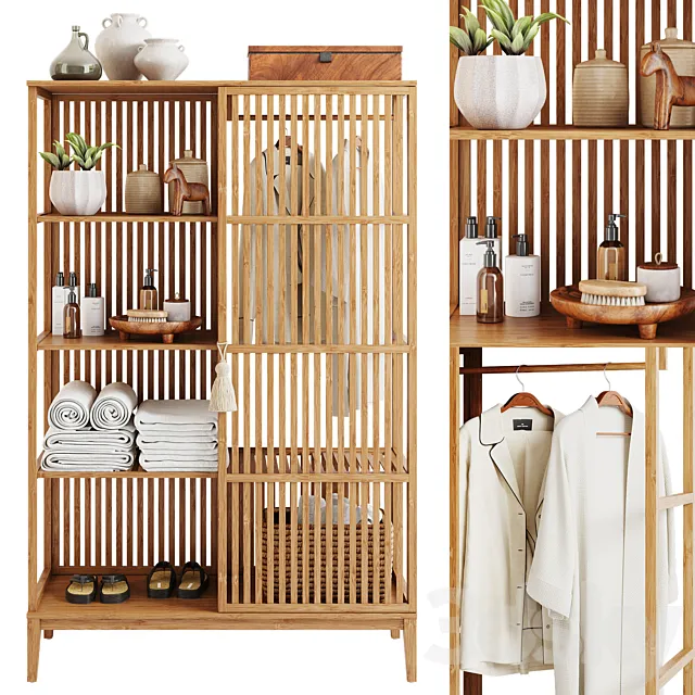 IKEA Nordkisa Spa Wardrobe 3ds Max