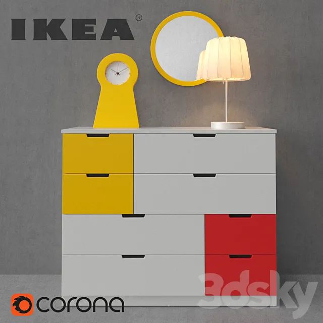 Ikea Nordli _ Langesund 3DSMax File