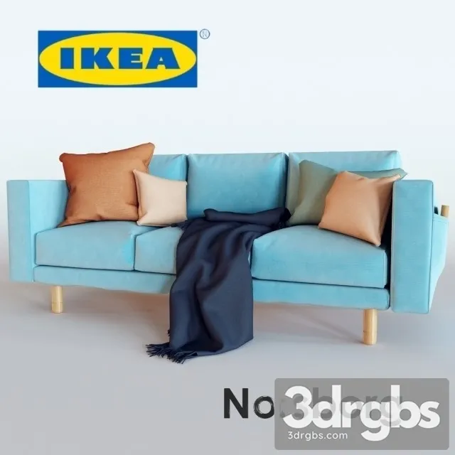 Ikea Norsborg Sofa 01 3dsmax Download