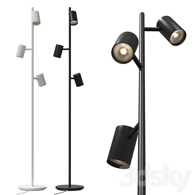 Ikea Nymane floor lamp 3DS Max Model