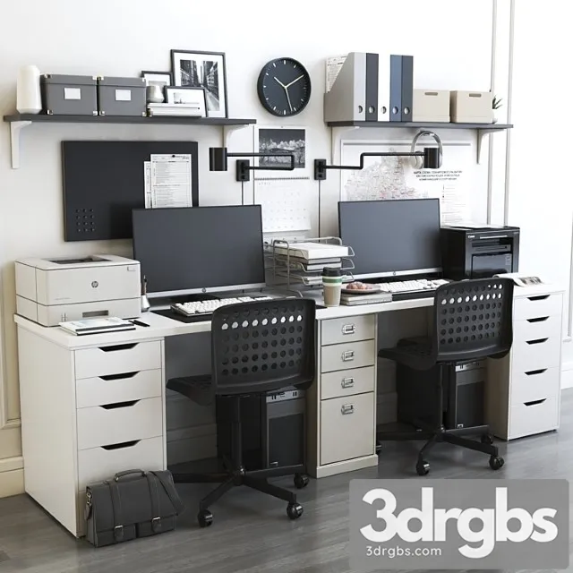 IKEA Office Workplace 11 3dsmax Download