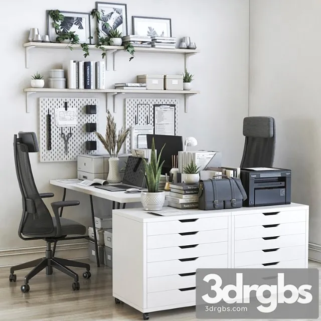 IKEA Office Workplace 54 3dsmax Download