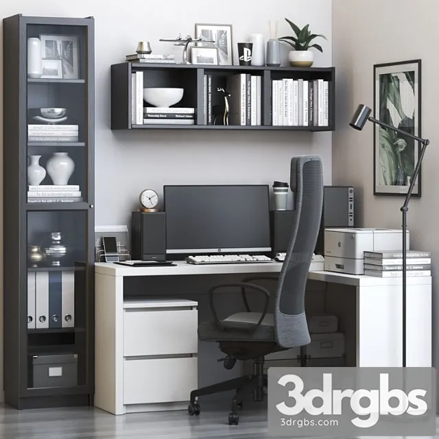 IKEA Office Workplace 59 3dsmax Download