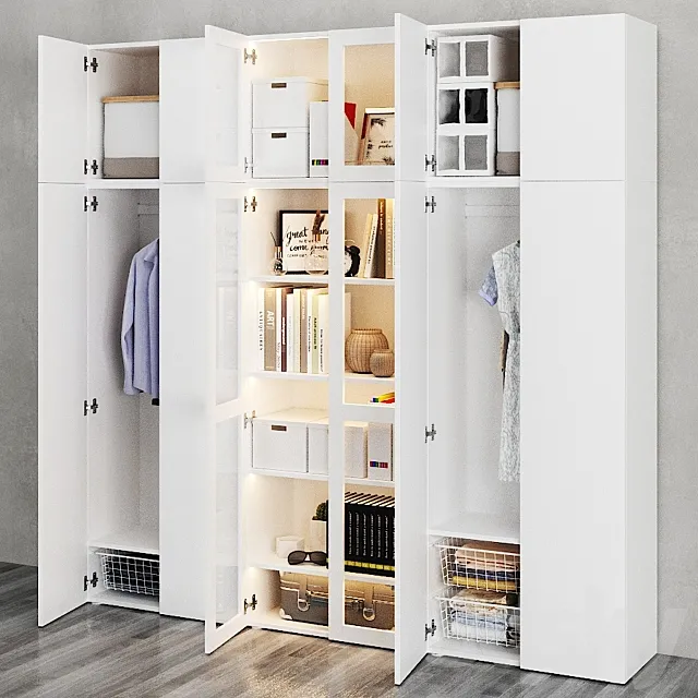 Ikea | Ophus Combined Storage Cabinet 3DS Max Model