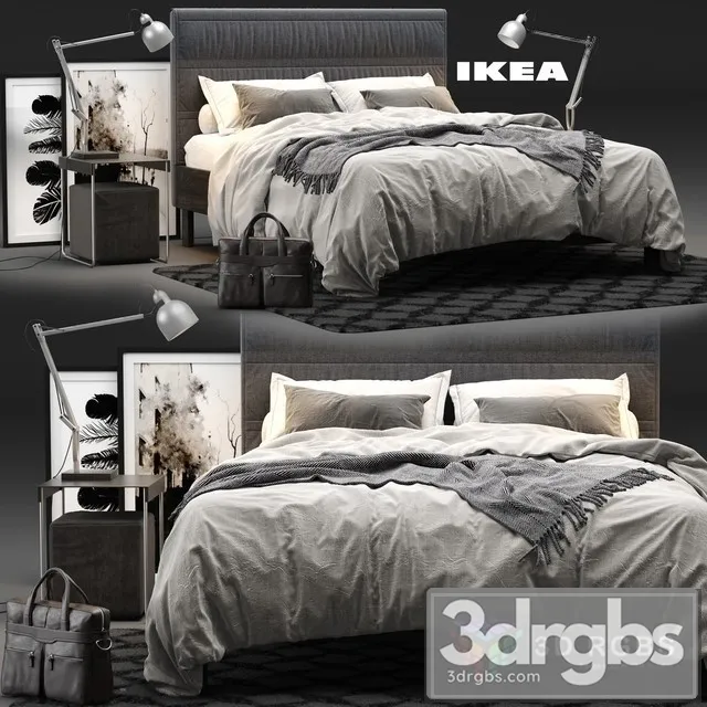 Ikea Oppland Bed 3dsmax Download