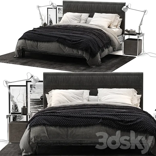Ikea oppland bed 3DSMax File