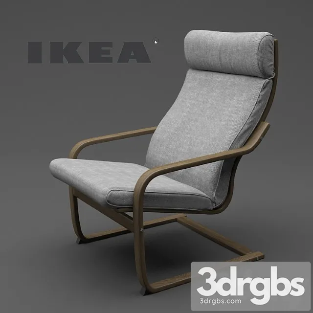 Ikea Poang Chair 2 3dsmax Download