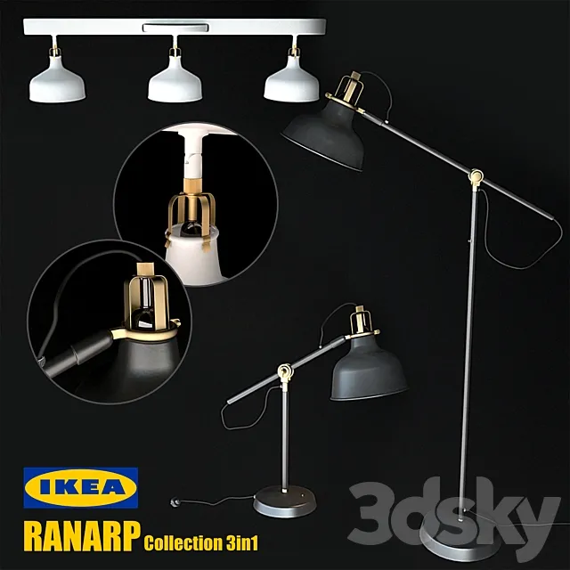 Ikea Ranarp 3DS Max Model