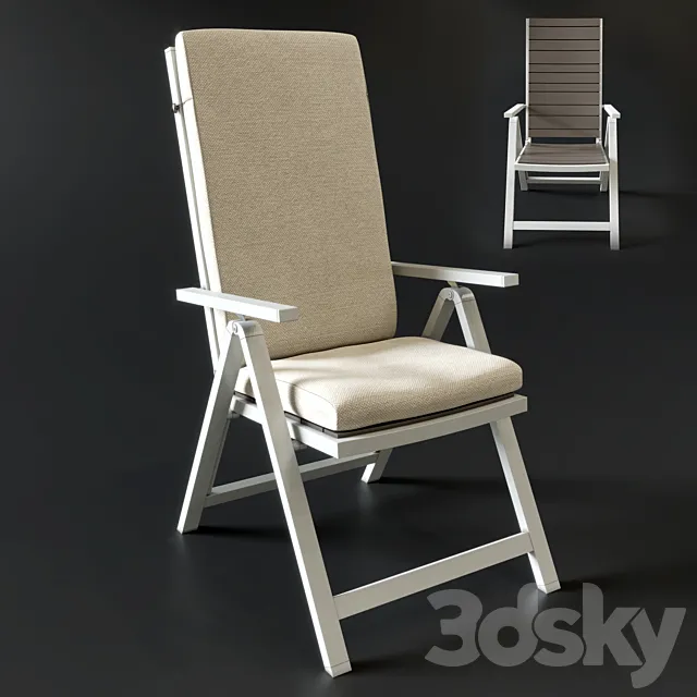 IKEA SHEELAND Chair 3ds Max