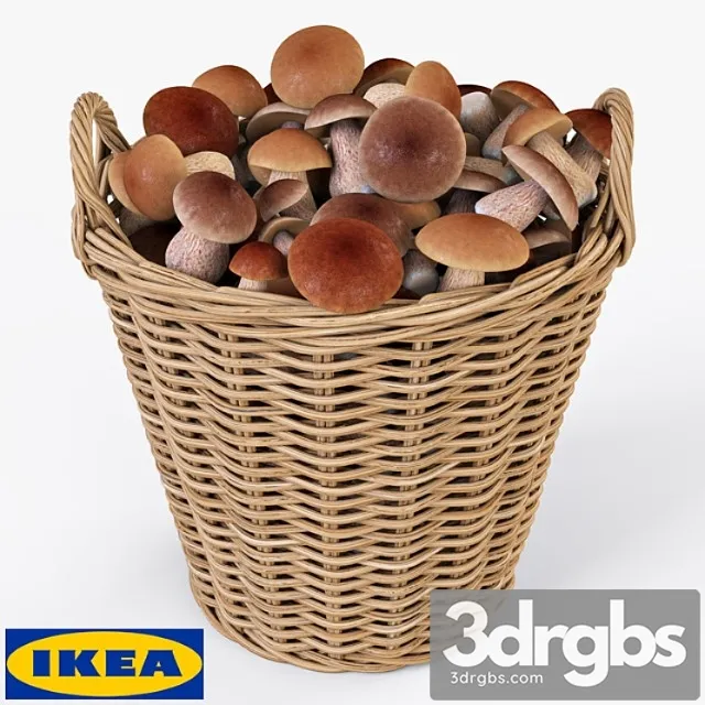 Ikea shopping nipprig with mushrooms 3dsmax Download