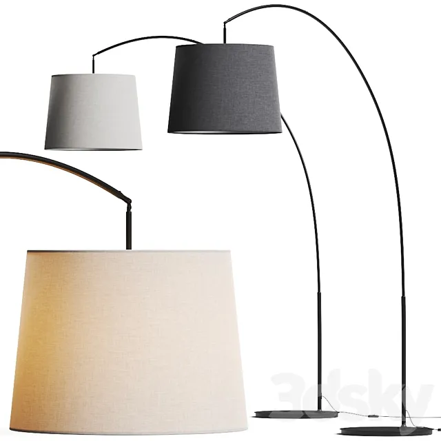 Ikea Skottorp _ Skaftet Floor Lamp Comp. 1 3DSMax File