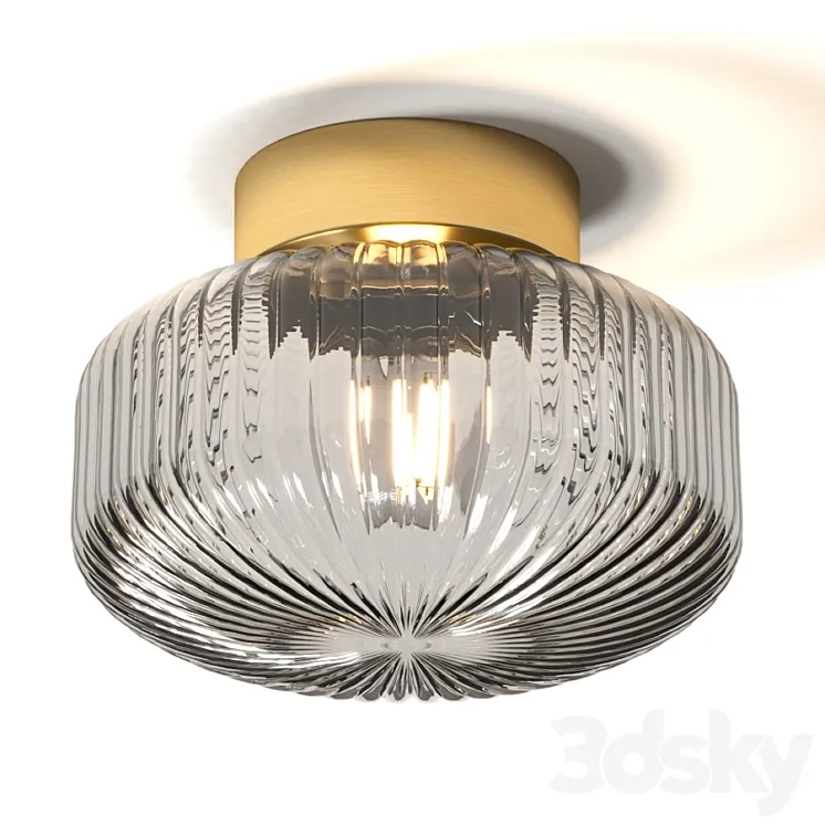 Ikea Solklint Ceiling Lamp 3DS Max Model