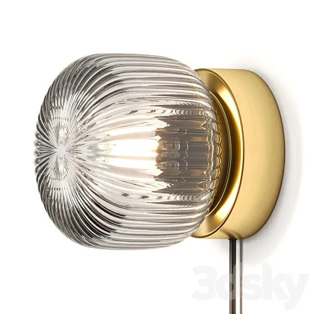 Ikea Solklint Wall Lamp 3DS Max Model