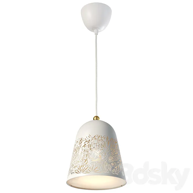 IKEA SOLSKUR Ceiling Lamp 3DS Max Model
