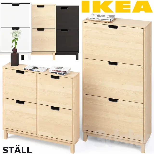 IKEA STALL (SET) SET 3DSMax File