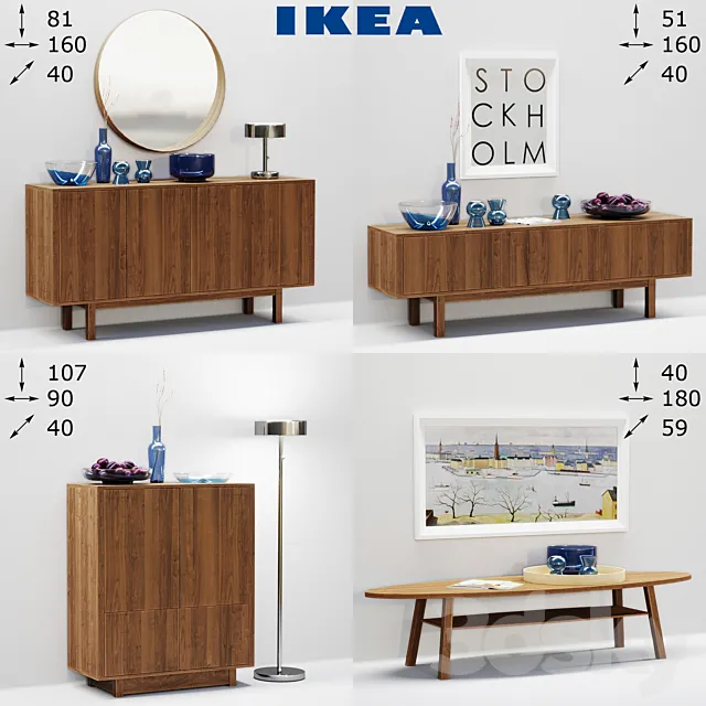 IKEA Stockholm 3ds Max