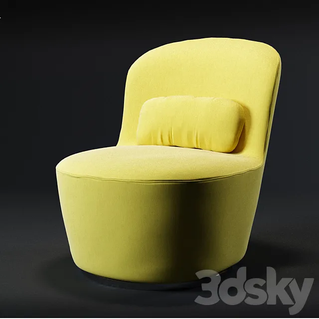 Ikea STOCKHOLM armchair 3ds Max