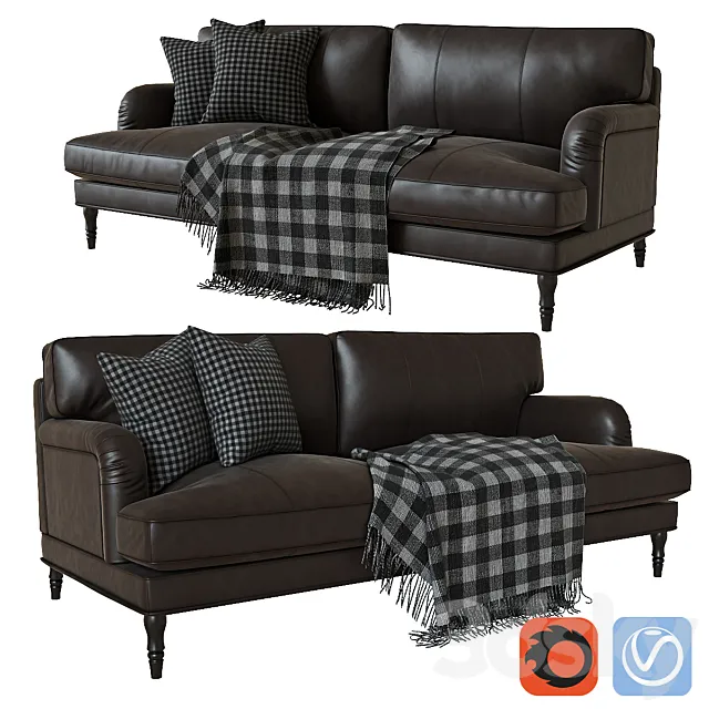 Ikea stocksund leather 3DSMax File
