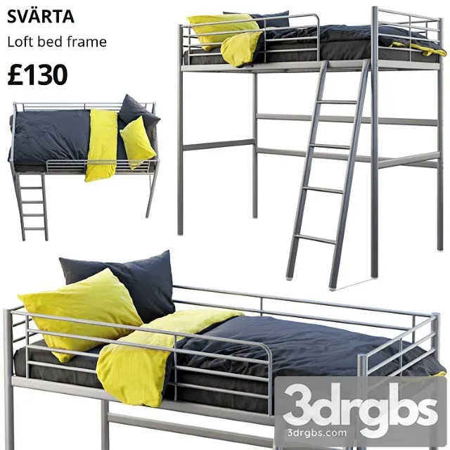 Ikea Svarta Loft Bed 3dsmax Download