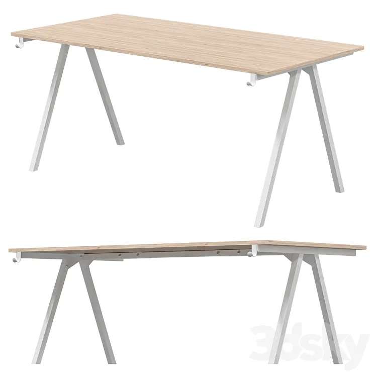 IKEA – TROTTEN Desk 3DS Max