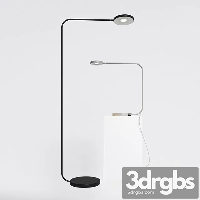 Ikea upperlig and floor lamp 3dsmax Download