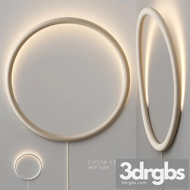 Ikea – varmblixt circle led wall light