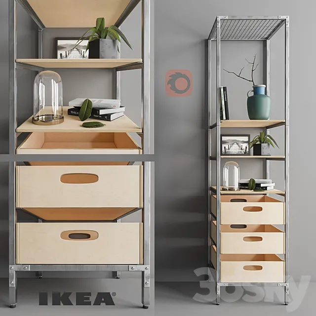 Ikea vebered set 3DSMax File