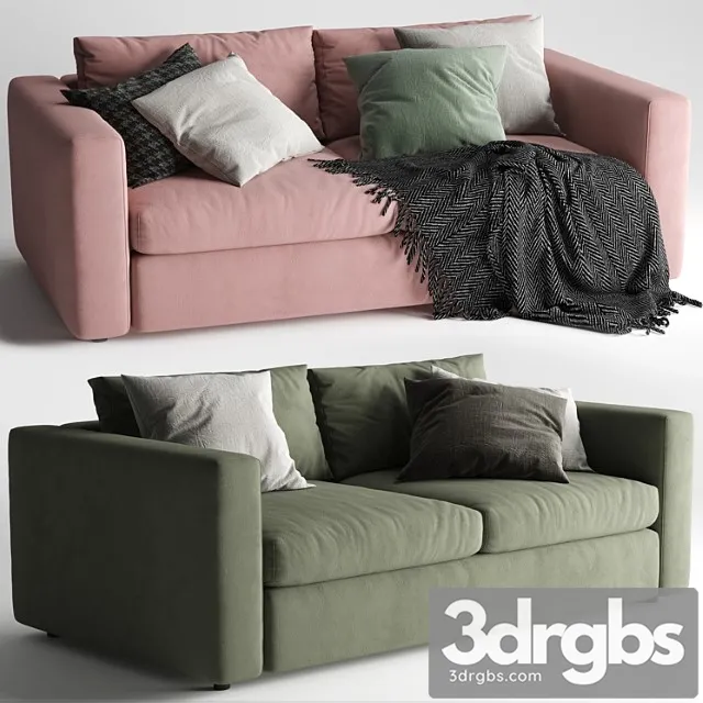 Ikea vimle sofa 2 seats_1 2 3dsmax Download