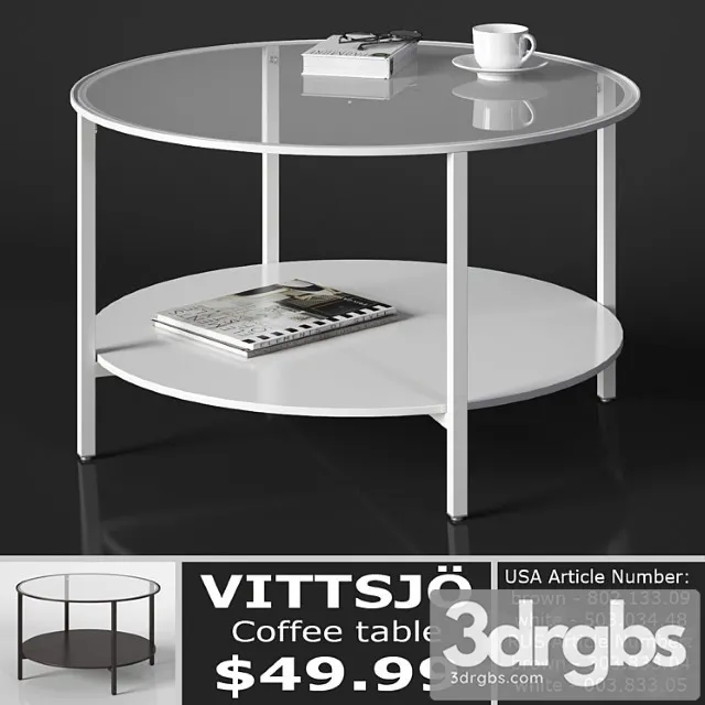 Ikea Vittsjo Coffee Table 3dsmax Download