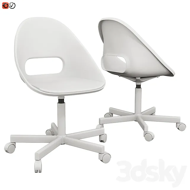 IKEA work chair LOBERGET _ BLISKER 3DSMax File