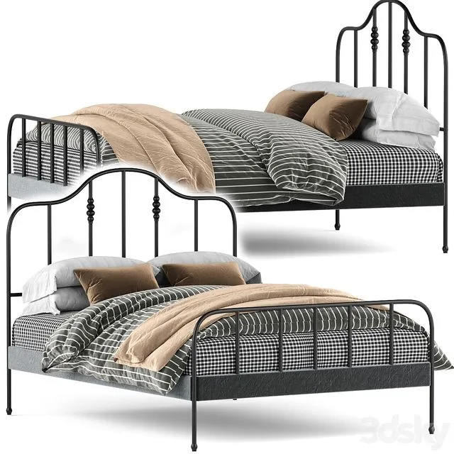 Ikes Sagstua Bed 3dsMax Model