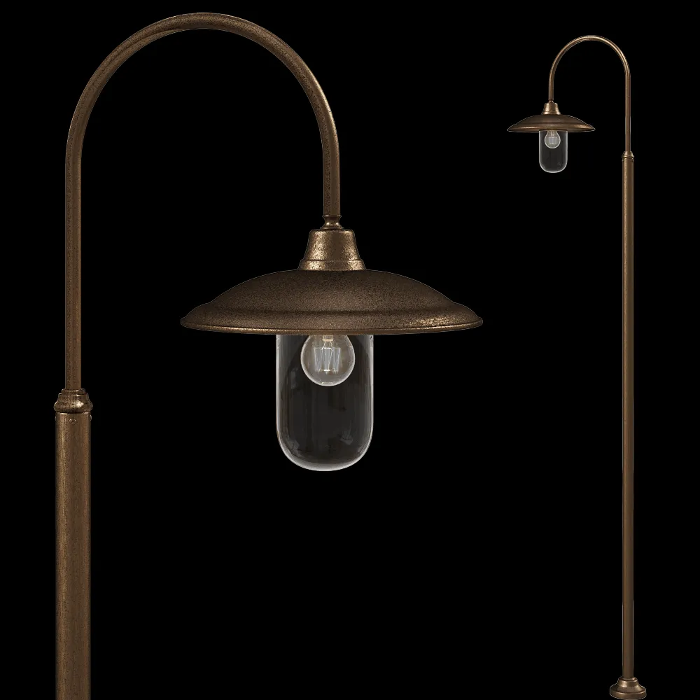 Il Fanale – Floor lamp Barchessa 301.D7.ORB 3ds Max