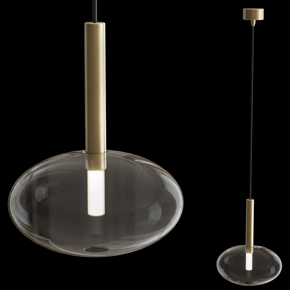 Il Fanale – Pendant lamp Alchimia 277.04.ONT 3ds Max