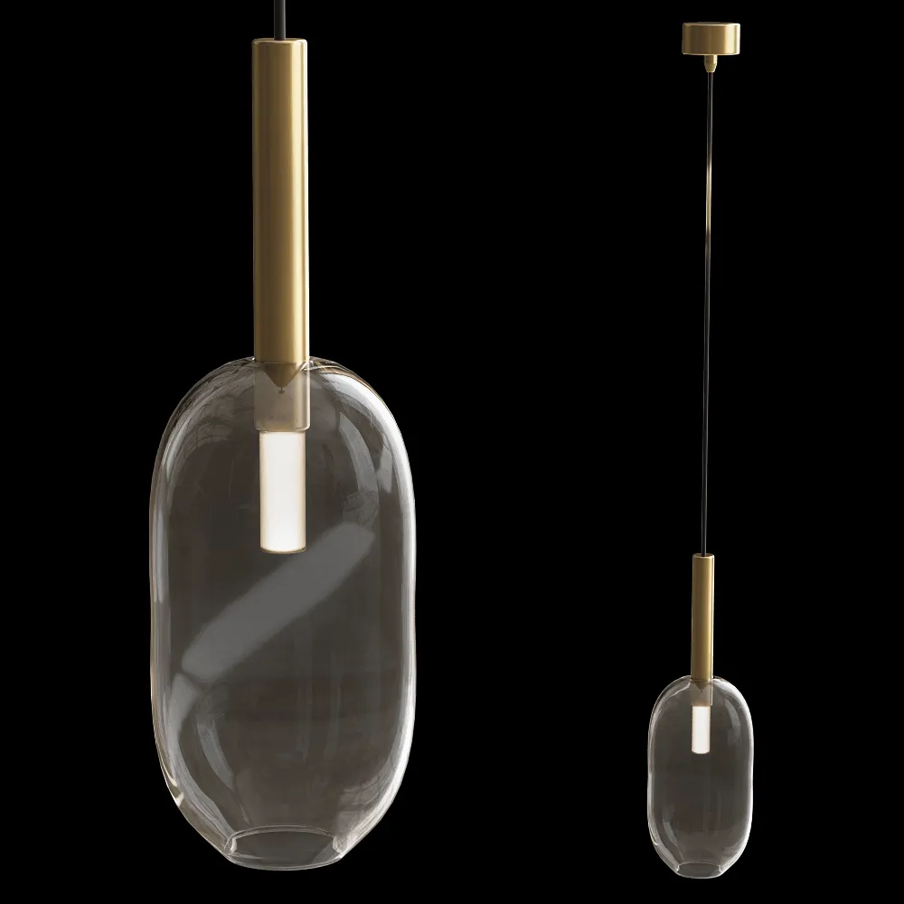 Il Fanale – Pendant lamp Alchimia 277.05.ONT 3ds Max