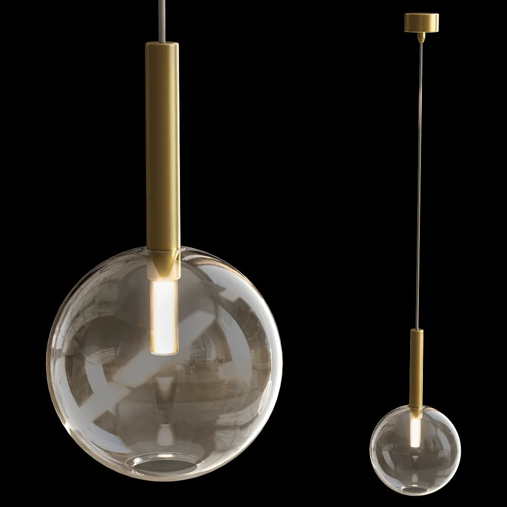 Il Fanale – Pendant lamp Alchimia 277.06.ONT 3ds Max